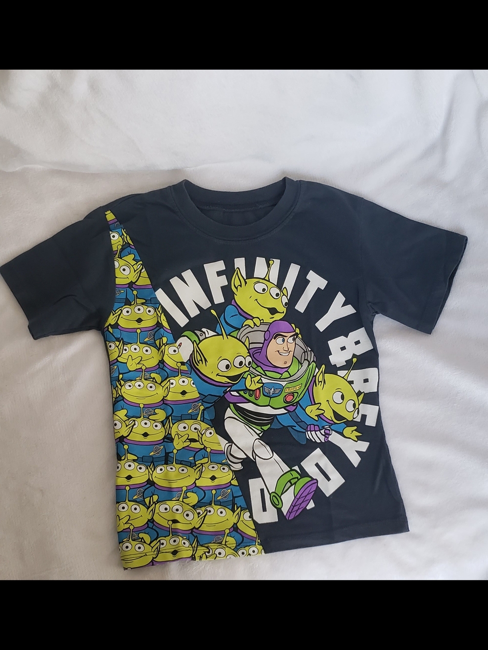 Toy Story Buzz Lightyear & Aliens Kids Graphic Tee